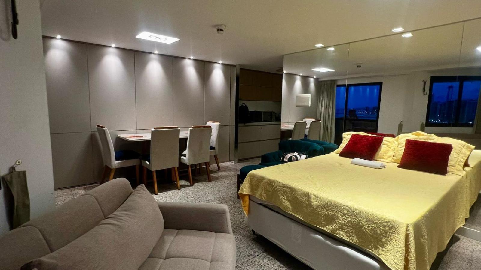 Flat Particular Em Blue Tree Towers Beira Mar Fortaleza Exterior foto